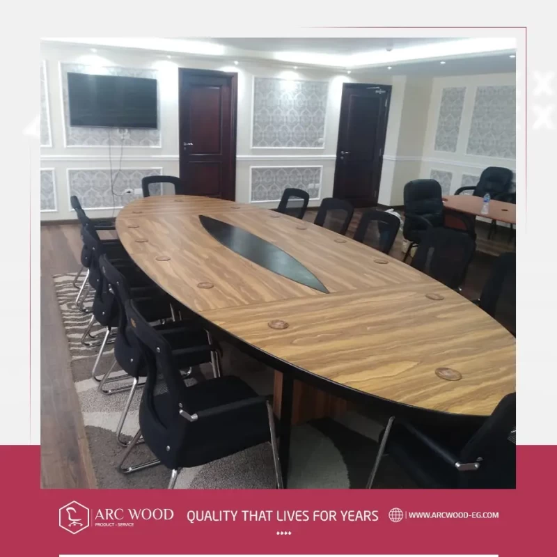 Oval Meeting Table image