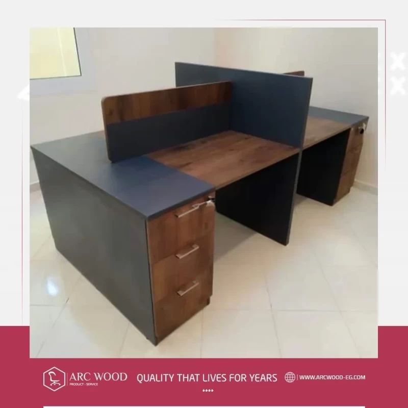 Work station for 4 people, size 60*120 cm