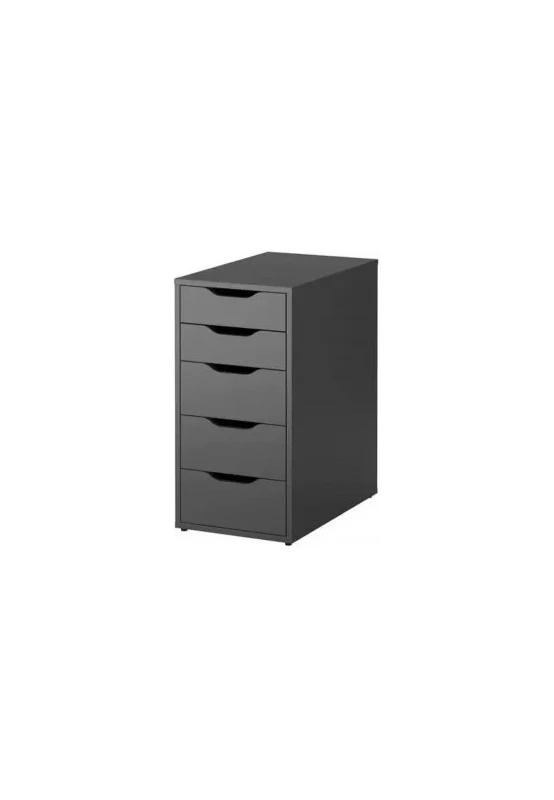 Drawers unit 5 drawers black color