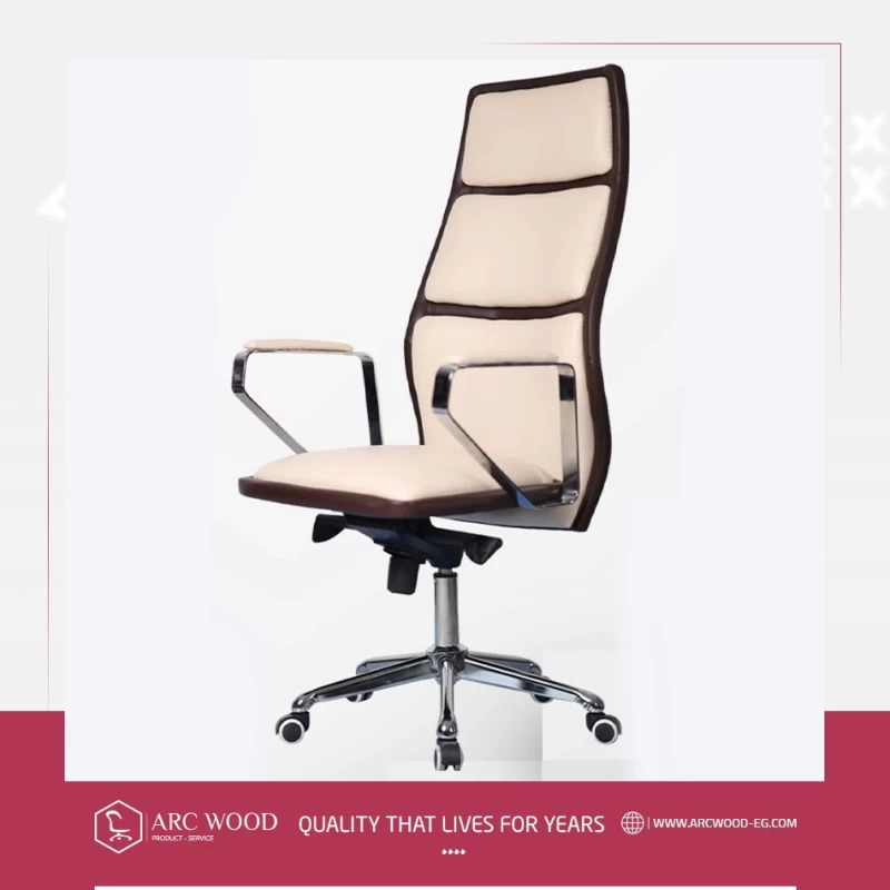 Metal hands manager chair image